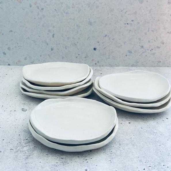 Pebble side plates