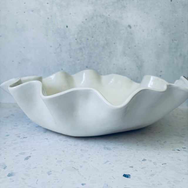 Snow wave bowl