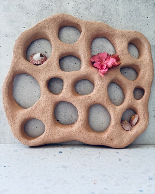 ENSO in raw terracotta