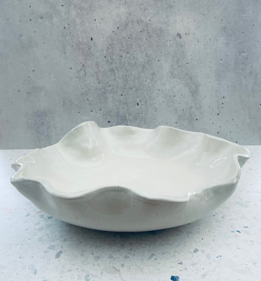 Snow wave bowl