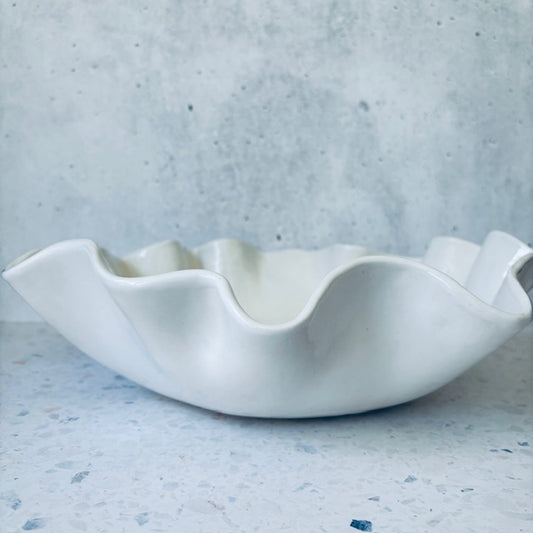 Snow wave bowl